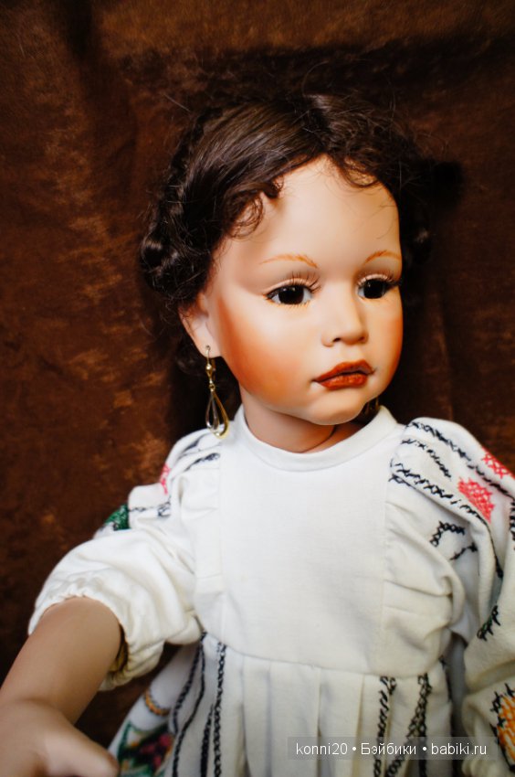 Необычная волшебная фарфоровая кукла Мария от Elin Lindtner, 1994