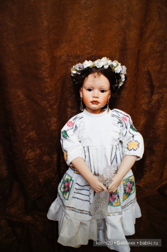 Необычная волшебная фарфоровая кукла Мария от Elin Lindtner, 1994 (фото 2)