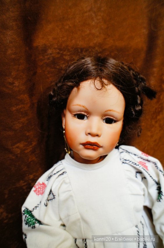 Необычная волшебная фарфоровая кукла Мария от Elin Lindtner, 1994