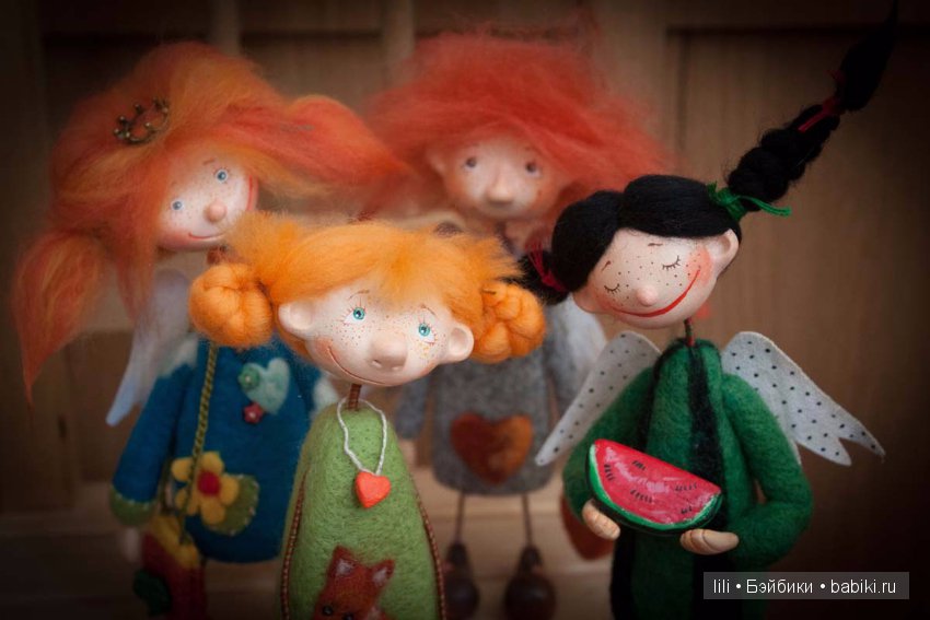 Авторские куклы Анны Хлызовой
