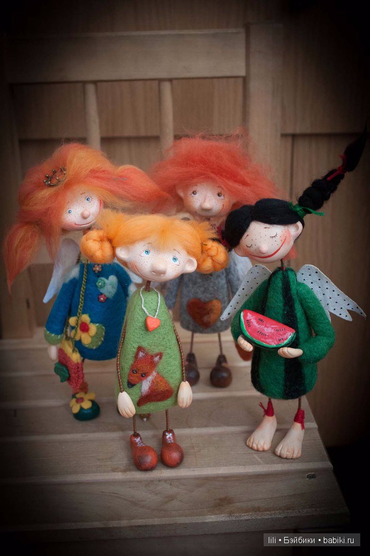 Авторские куклы Анны Хлызовой