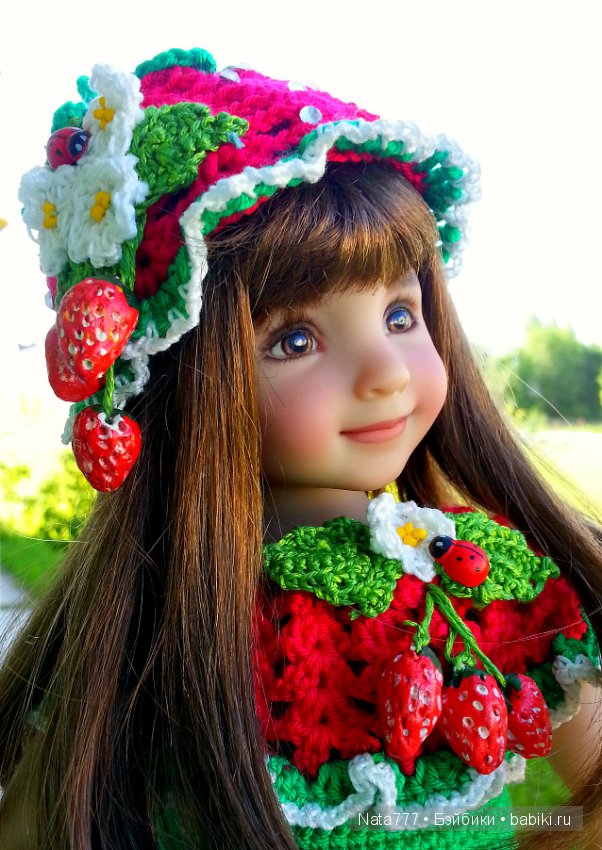 Моя сладкая клубничка — Куклы Dianna Effner (Эффнер) из винила: Little Darling