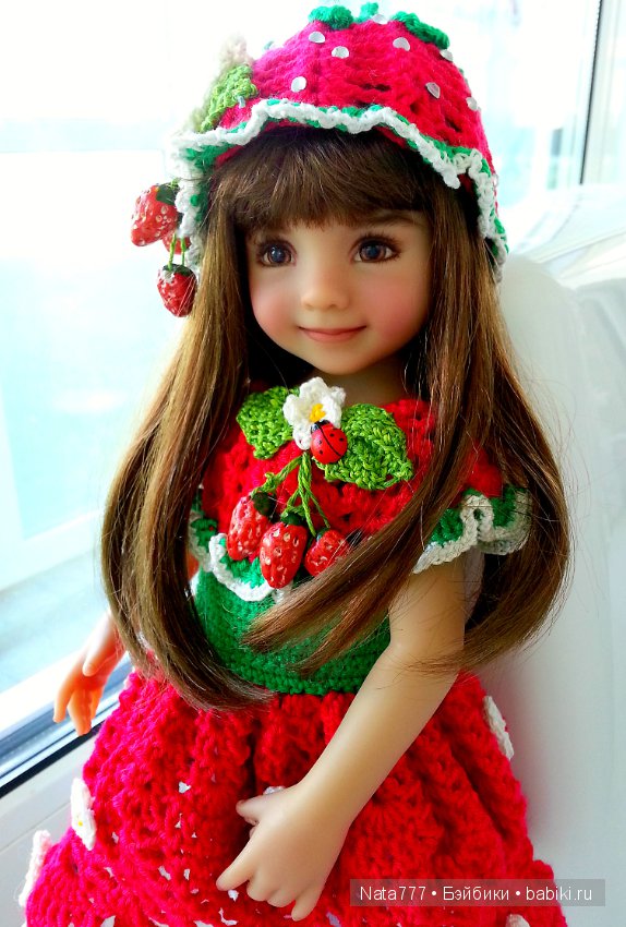Моя сладкая клубничка — Куклы Dianna Effner (Эффнер) из винила: Little Darling