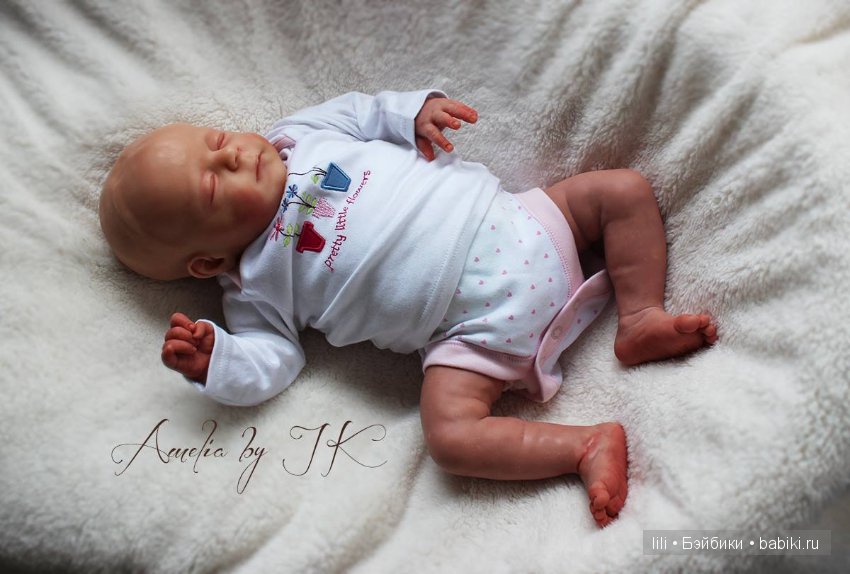 Молд для куклы реборн Amelia от Joanna Kazmierczak (фото 7)