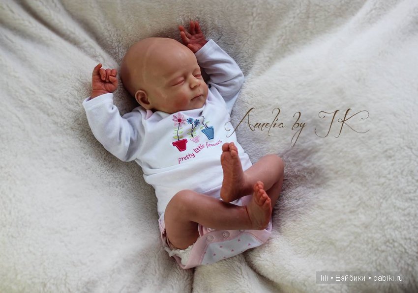 Молд для куклы реборн Amelia от Joanna Kazmierczak (фото 5)