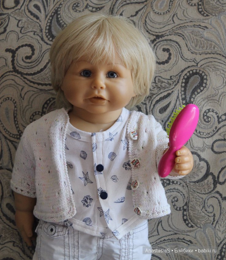 Утро Тимоши,в новом доме — Куклы Brigitte Leman (Бриджит Леман): Zapf Creation (фото 4)