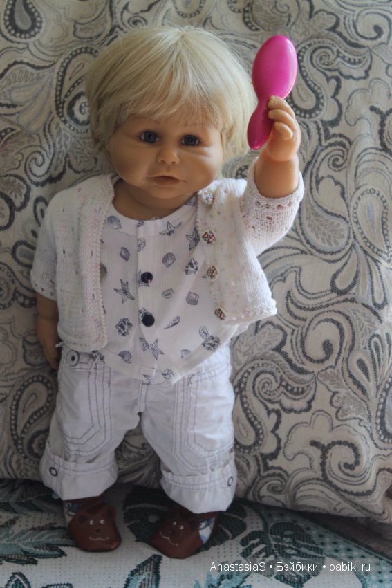 Утро Тимоши,в новом доме — Куклы Brigitte Leman (Бриджит Леман): Zapf Creation (фото 5)