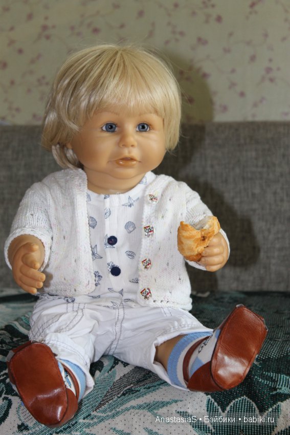 Утро Тимоши,в новом доме — Куклы Brigitte Leman (Бриджит Леман): Zapf Creation (фото 3)