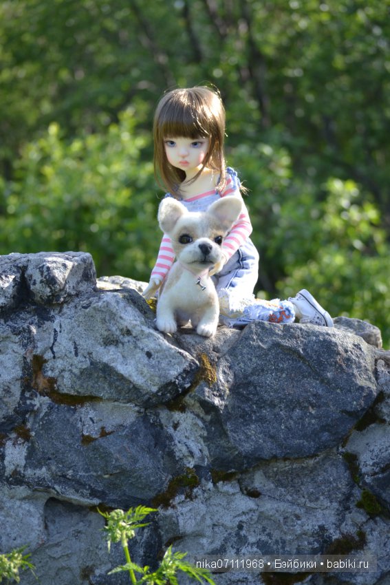 Меюшка со своим другом Кеном