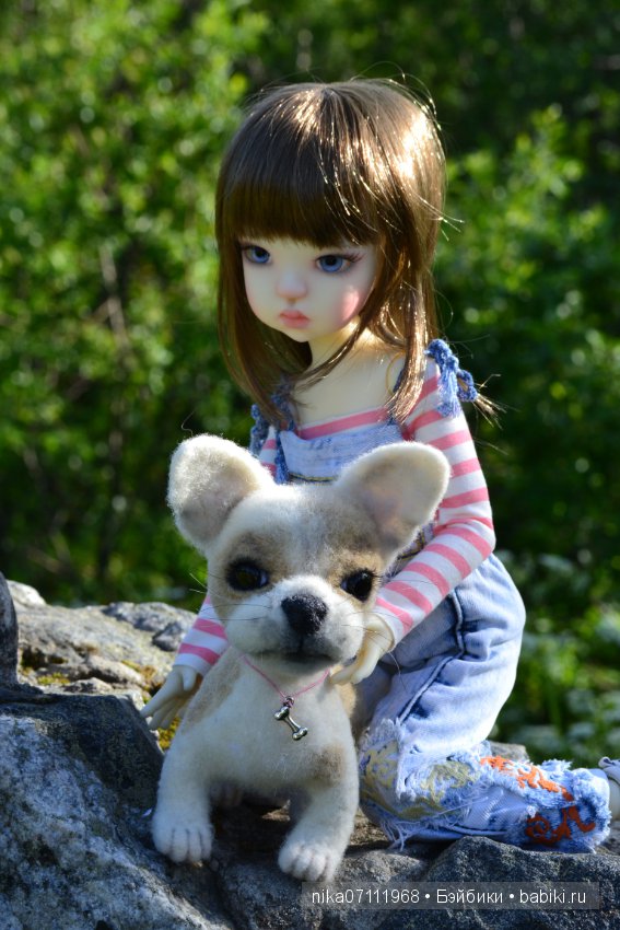 Меюшка со своим другом Кеном