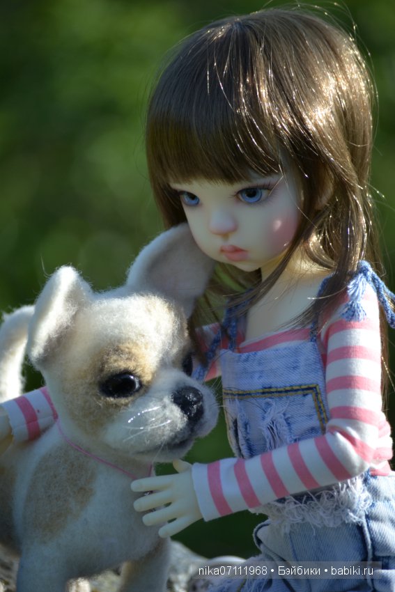 Меюшка со своим другом Кеном