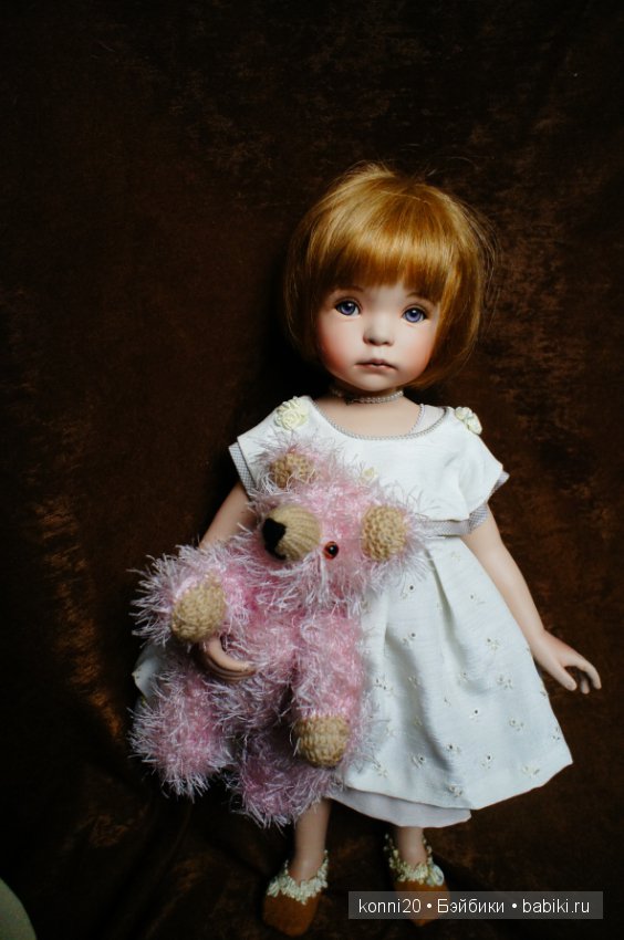 Милая "Алиса" от Diana Effner и ее Розовый Мишка
