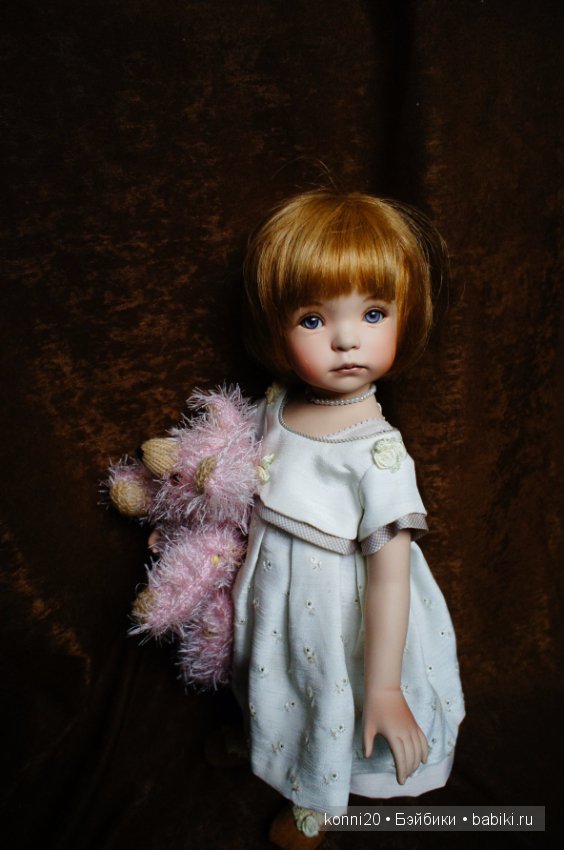 Милая "Алиса" от Diana Effner и ее Розовый Мишка (фото 7)