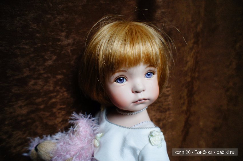 Милая "Алиса" от Diana Effner и ее Розовый Мишка