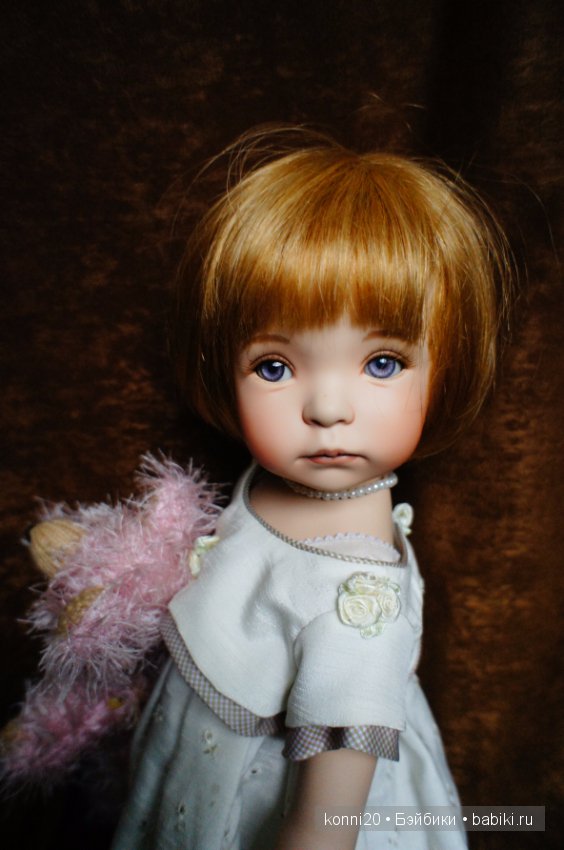 Милая "Алиса" от Diana Effner и ее Розовый Мишка