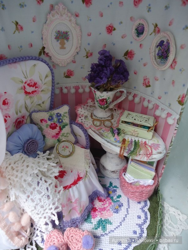 Где творят рукодельницы — Румбоксы и кукольные интерьеры: фото (фото 8)