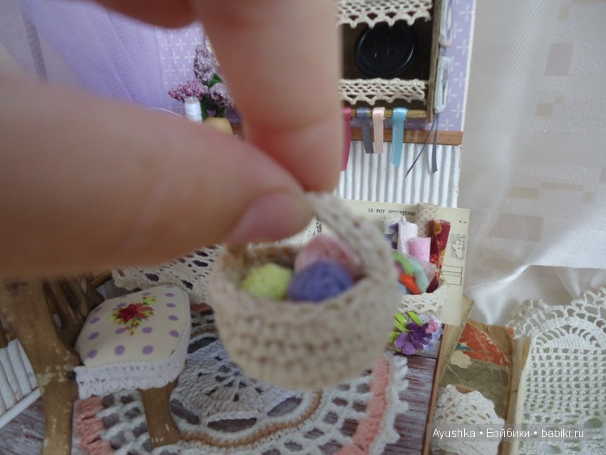 Где творят рукодельницы — Румбоксы и кукольные интерьеры: фото