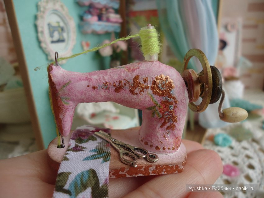 Где творят рукодельницы — Румбоксы и кукольные интерьеры: фото