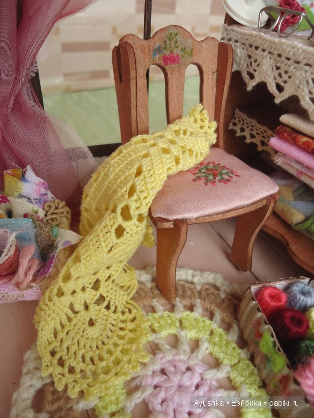 Где творят рукодельницы — Румбоксы и кукольные интерьеры: фото