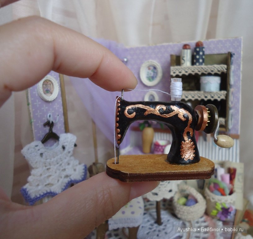 Где творят рукодельницы — Румбоксы и кукольные интерьеры: фото