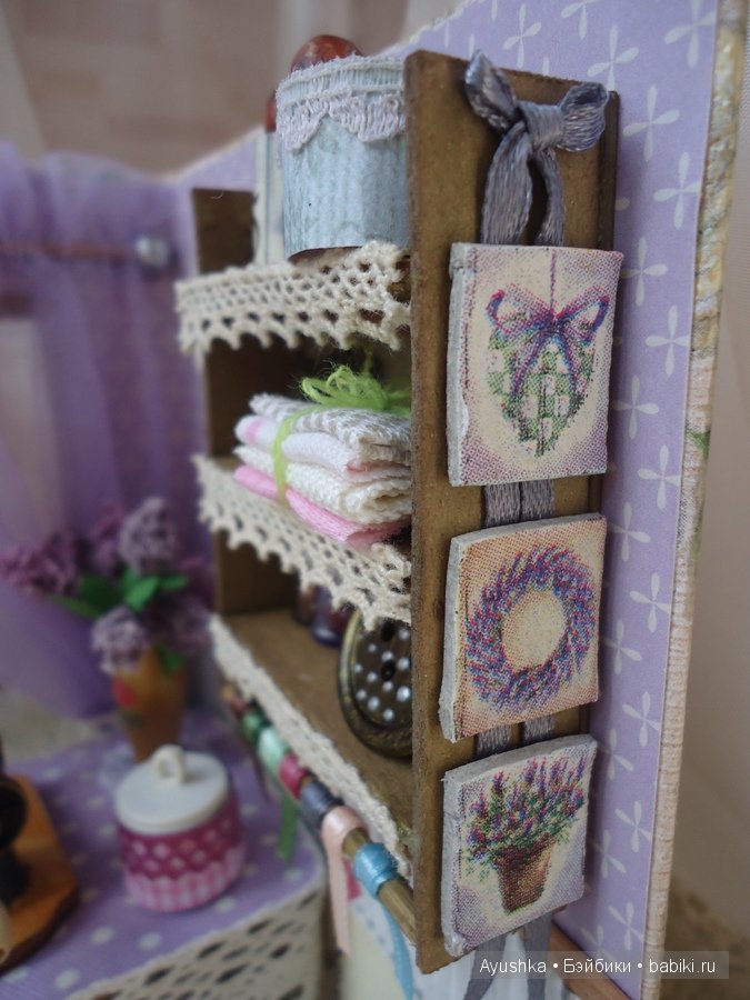 Где творят рукодельницы — Румбоксы и кукольные интерьеры: фото