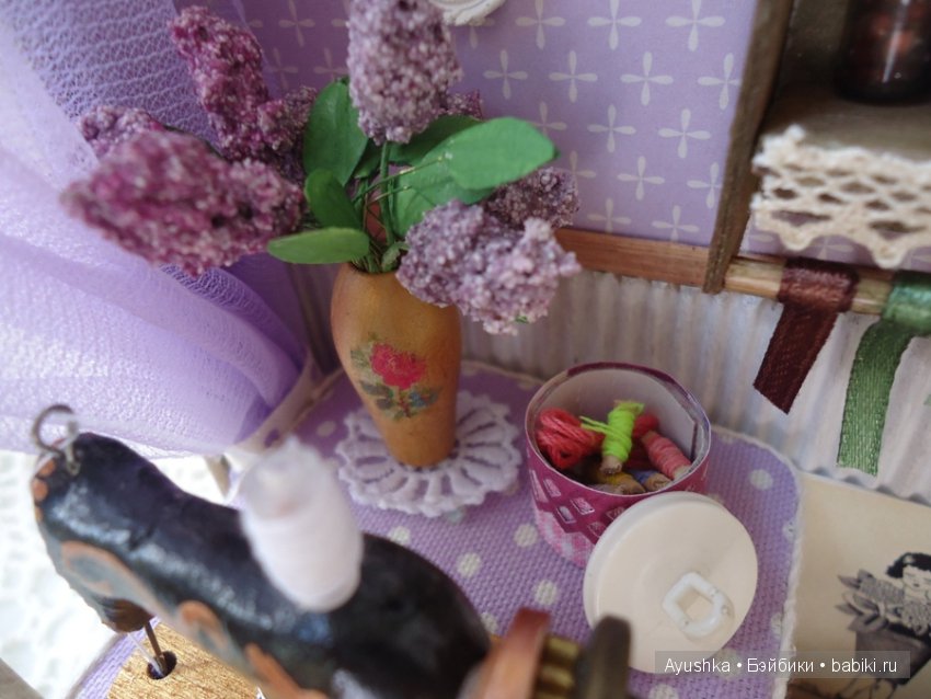 Где творят рукодельницы — Румбоксы и кукольные интерьеры: фото