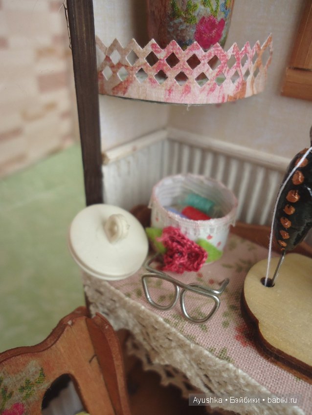 Где творят рукодельницы — Румбоксы и кукольные интерьеры: фото