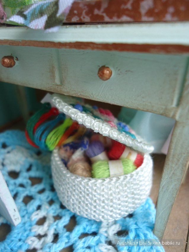 Где творят рукодельницы — Румбоксы и кукольные интерьеры: фото