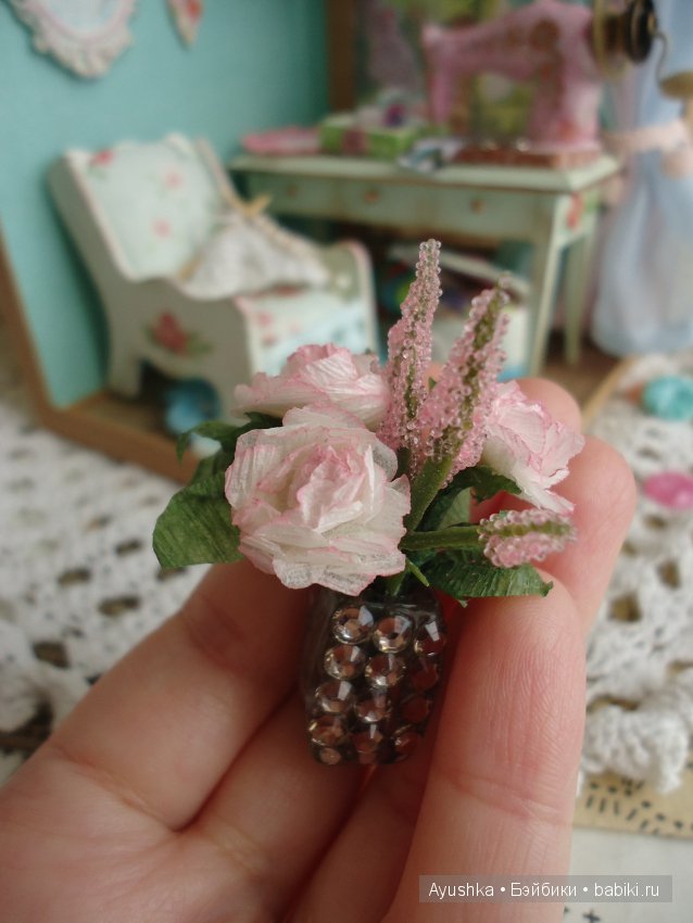 Где творят рукодельницы — Румбоксы и кукольные интерьеры: фото