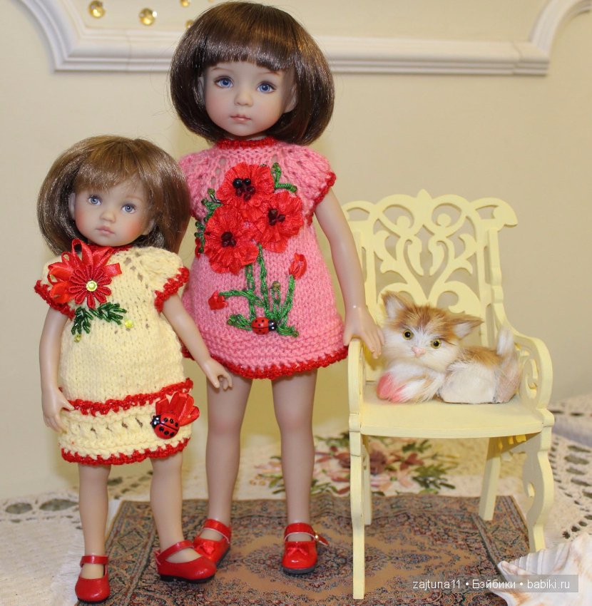 Мои Дианочки куклы от Дианы Эффнер и Бонека