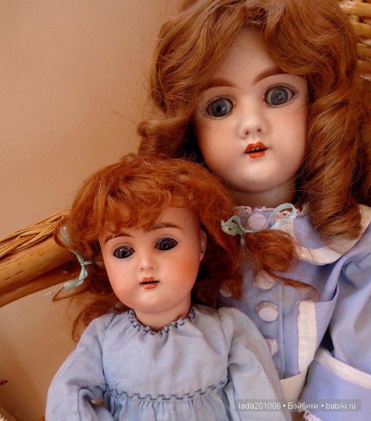 Алёнушка и Василиса — Антикварные куклы Bahr & Proschild (BP): Бар и Прёшильд