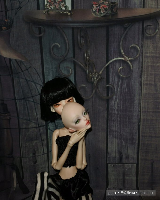 Немного сюрреализма — Гибридизация кукол BJD (БЖД): пересадка головы (фото 2)