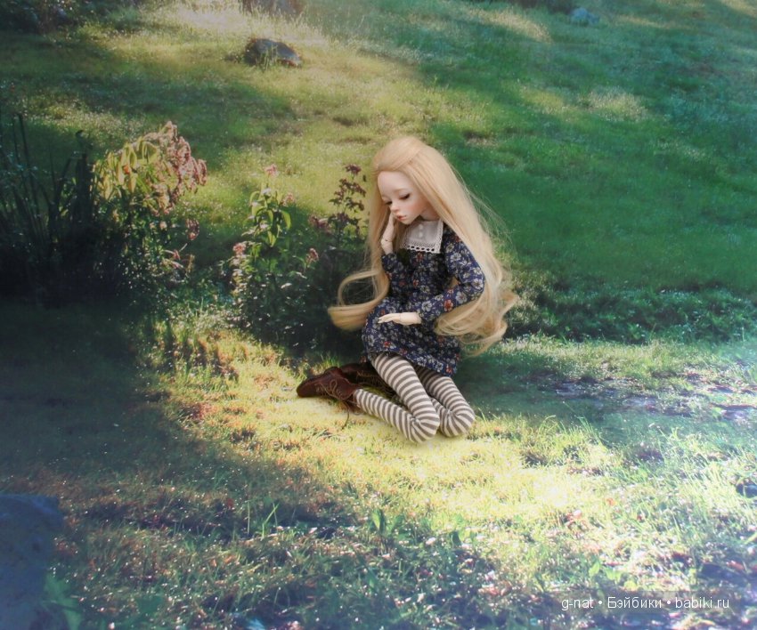 Шанталь на природе — Гибридизация кукол BJD (БЖД): пересадка головы