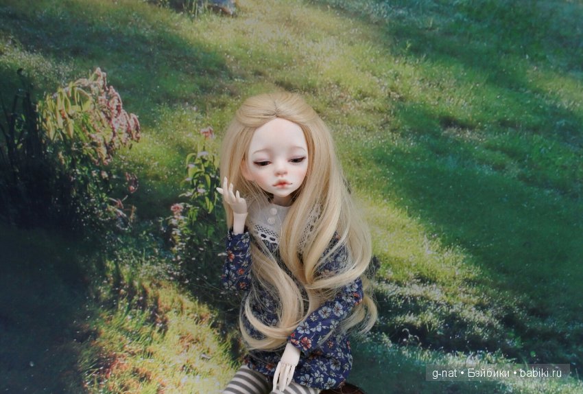 Шанталь на природе — Гибридизация кукол BJD (БЖД): пересадка головы (фото 3)