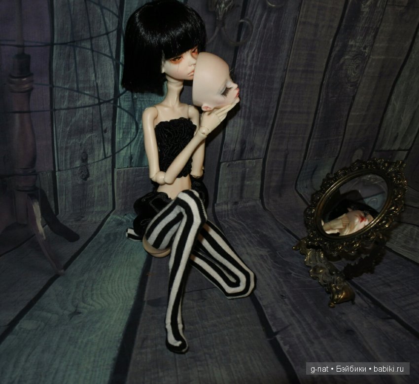 Немного сюрреализма — Гибридизация кукол BJD (БЖД): пересадка головы (фото 3)