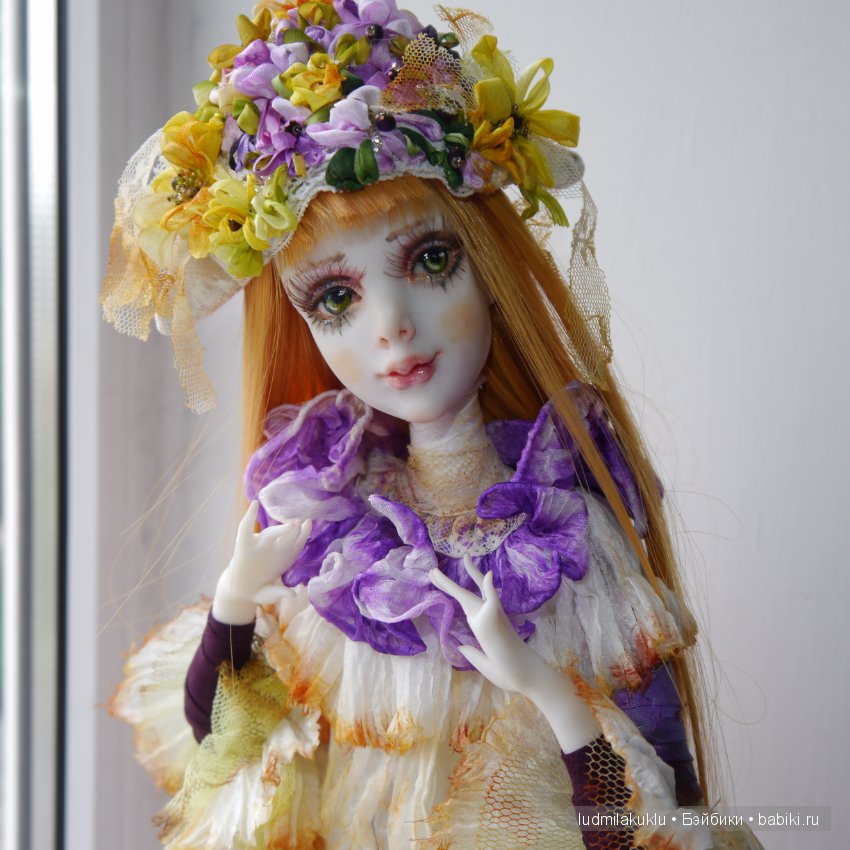 Куколка ручной работы Аида Людмилы Непомнящей