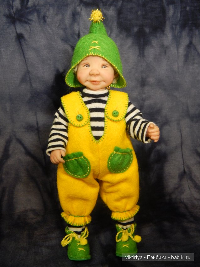 Самый маленький гном и просто девочки. Авторские куклы ООАК Виктории Балибок (фото 2)