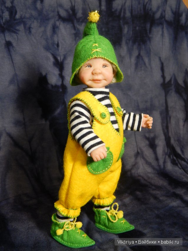 Самый маленький гном и просто девочки. Авторские куклы ООАК Виктории Балибок (фото 3)