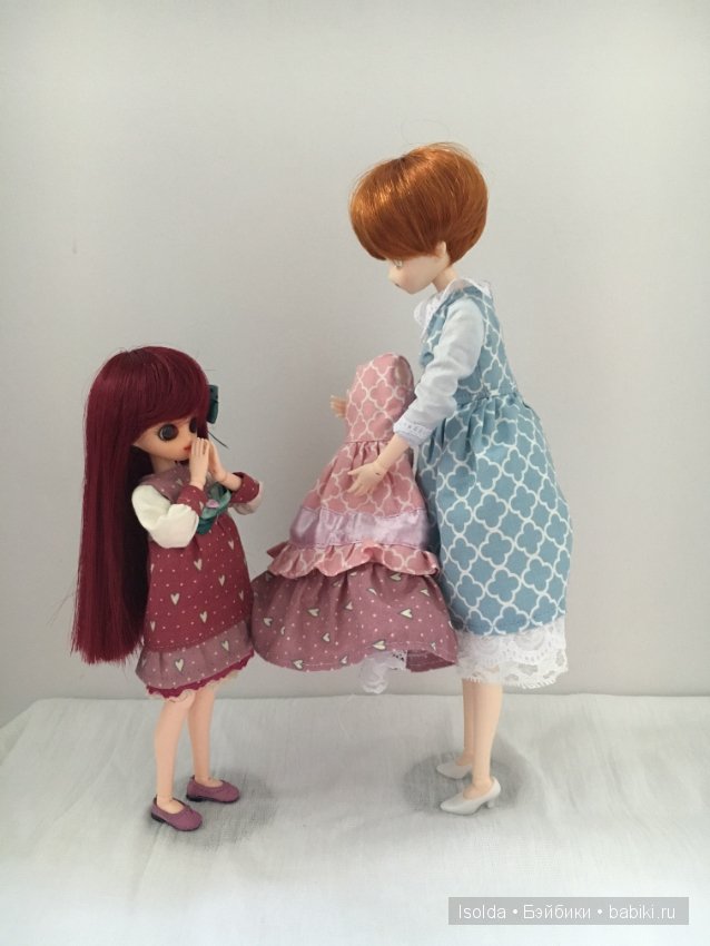 Новое платье для дочки — Куклы и тела Obitsu (Обитсу): 1/6 (фото 3)