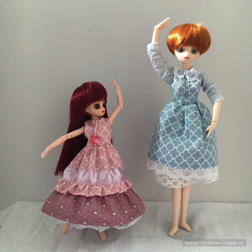 Новое платье для дочки — Куклы и тела Obitsu (Обитсу): 1/6 (фото 8)