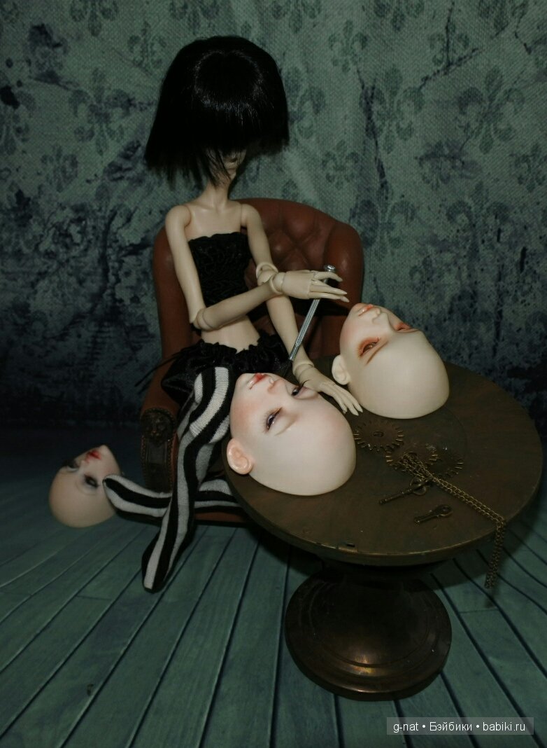 Немного сюрреализма — Гибридизация кукол BJD (БЖД): пересадка головы (фото 9)