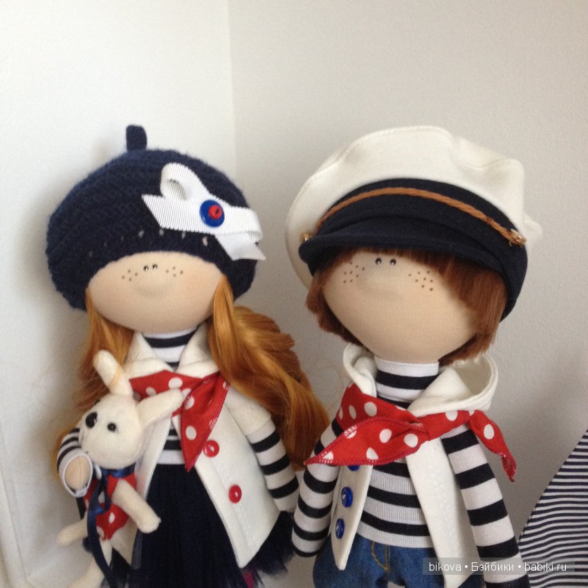 Морячки пополняются, текстильные куколки Натальи Кудрявцевой (фото 2)