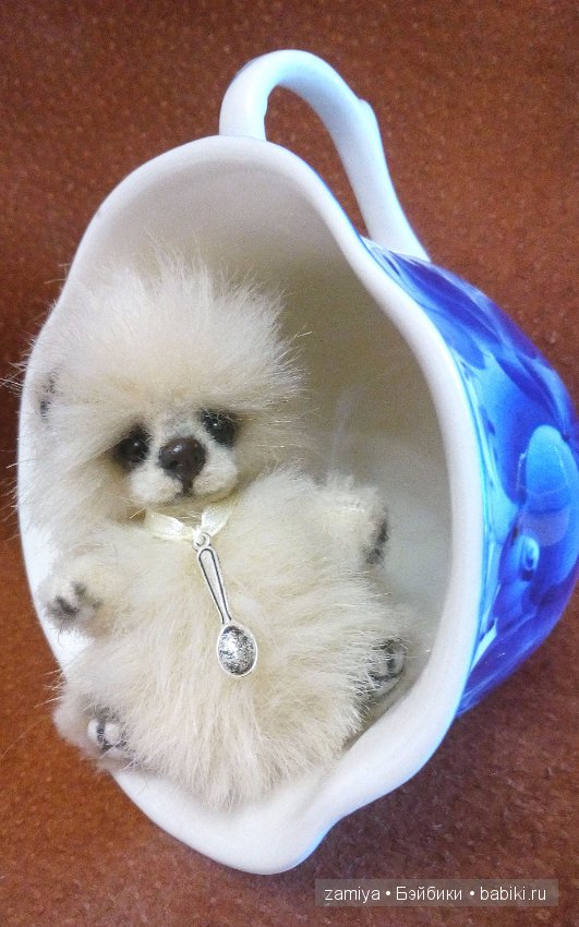 Одуванчик -мой самый маленький мишка тедди