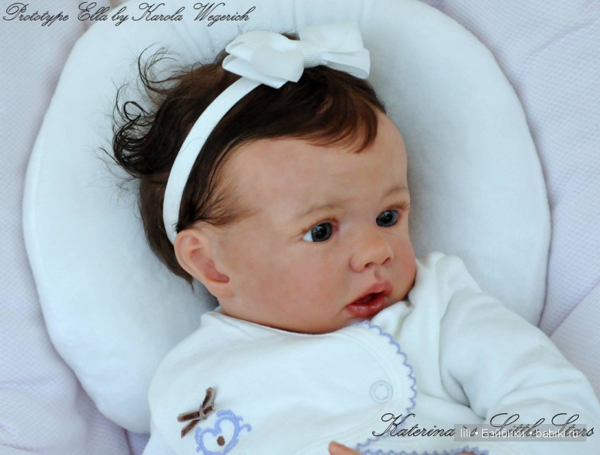 Ella от Karola Wegerich — Молды и прототипы Реборн (Reborn): новинки