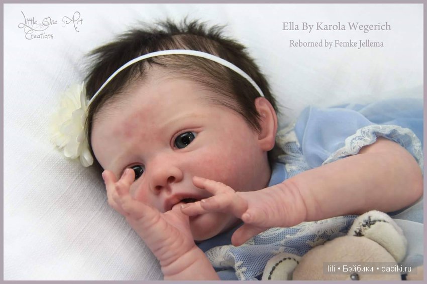 Ella от Karola Wegerich — Молды и прототипы Реборн (Reborn): новинки (фото 4)