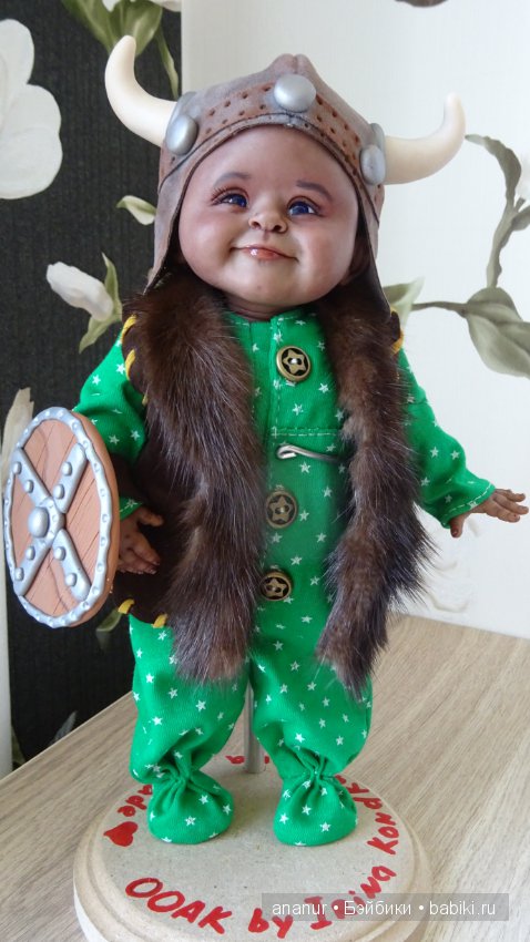 Маленький Викинг. Авторская кукла Кондрашовой Ирины (фото 5)