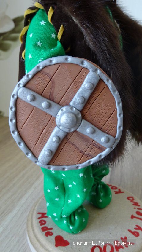 Маленький Викинг. Авторская кукла Кондрашовой Ирины (фото 7)