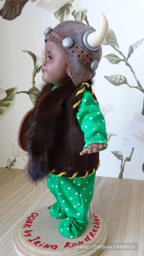 Маленький Викинг. Авторская кукла Кондрашовой Ирины (фото 10)
