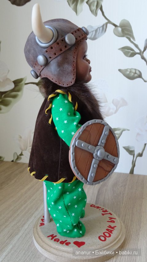 Маленький Викинг. Авторская кукла Кондрашовой Ирины (фото 8)