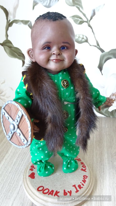 Маленький Викинг. Авторская кукла Кондрашовой Ирины